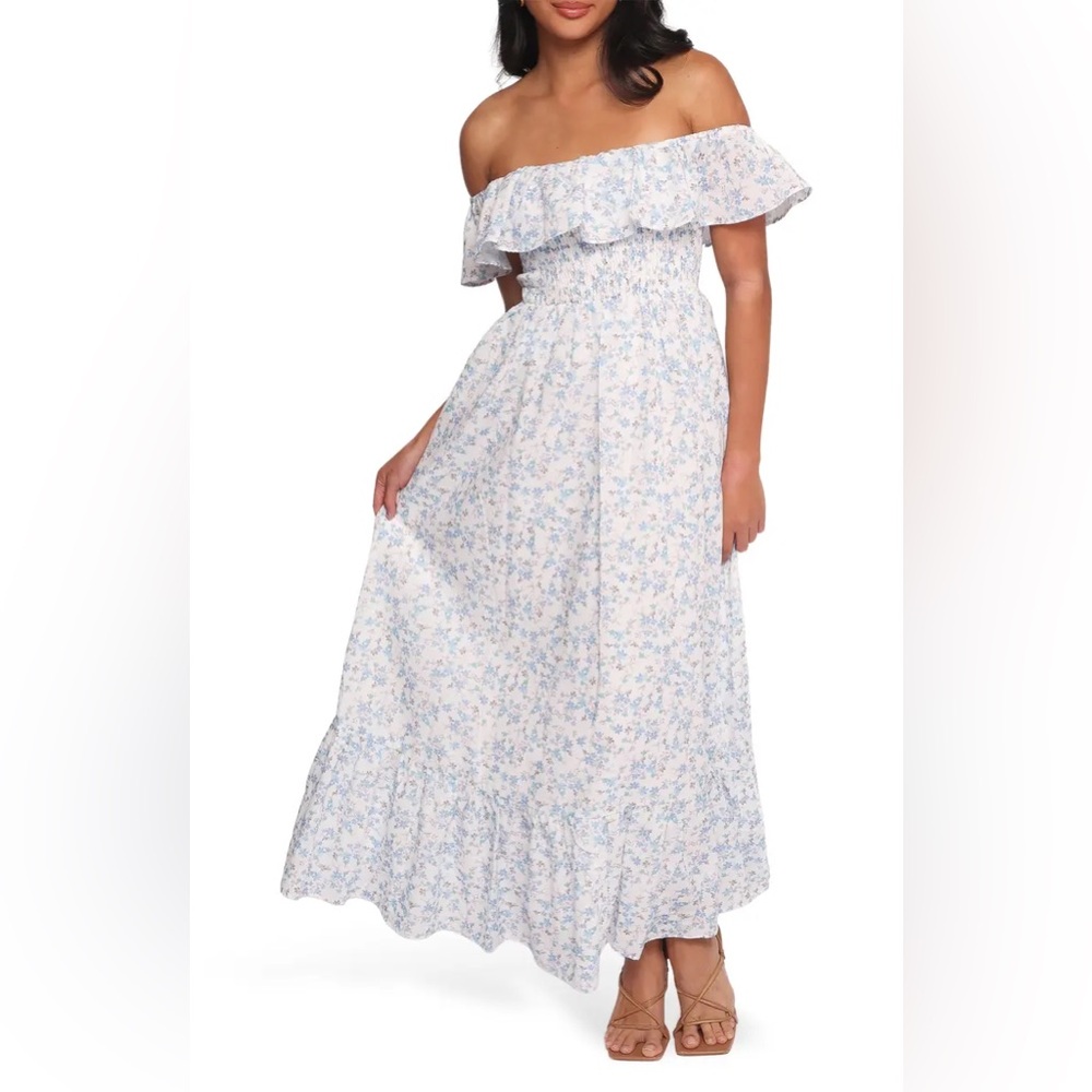 Petal & Pup Priscilla Off The Shoulder Dress